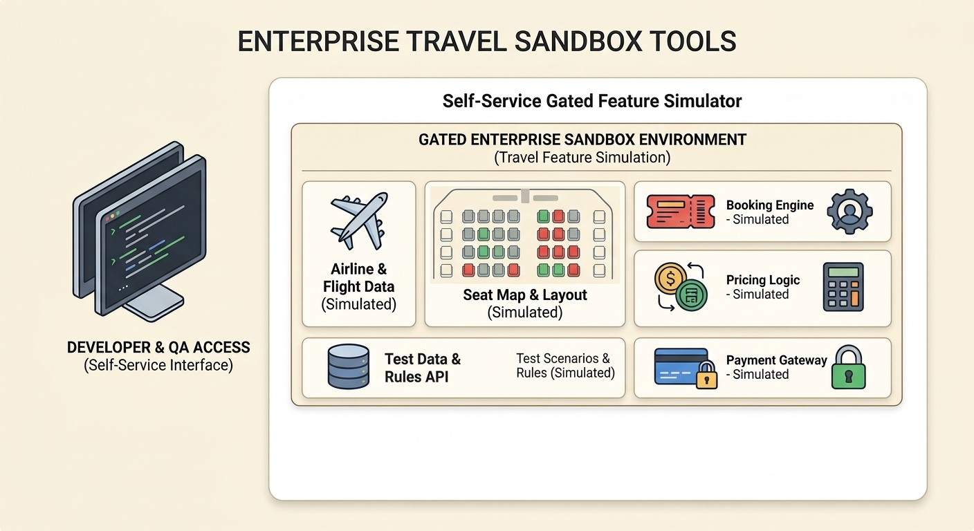Sandbox Simulator Illustration